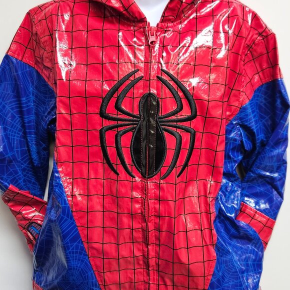 Spiderman rain coat Kids 5/6 Disney Store / Marvel - Picture 1 of 7